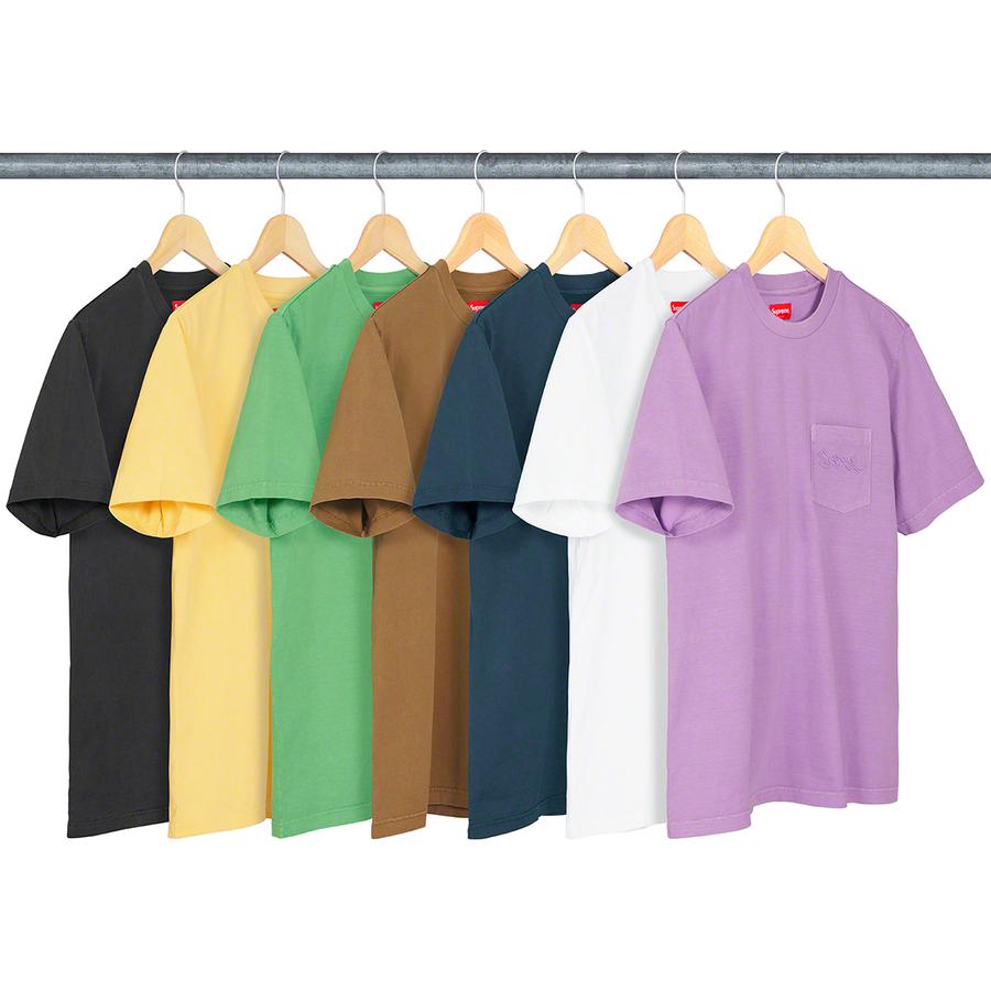 Details on Overdyed Pocket Tee from spring summer
                                            2019 (Price is $58)