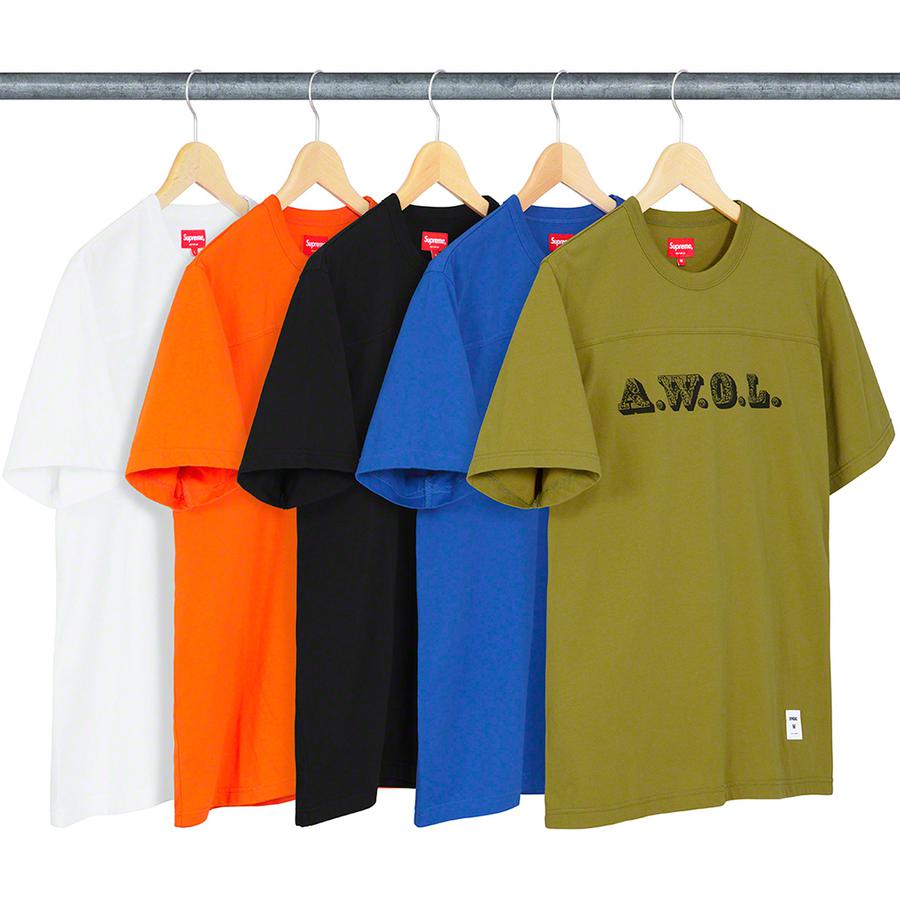 Supreme AWOL Football Top releasing on Week 3 for spring summer 19