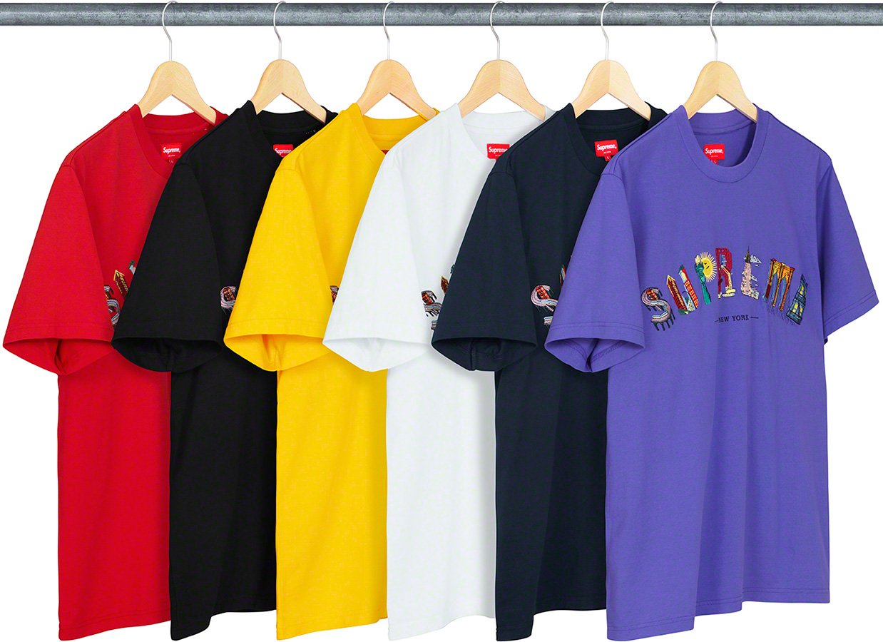 supreme week4 city arc tee