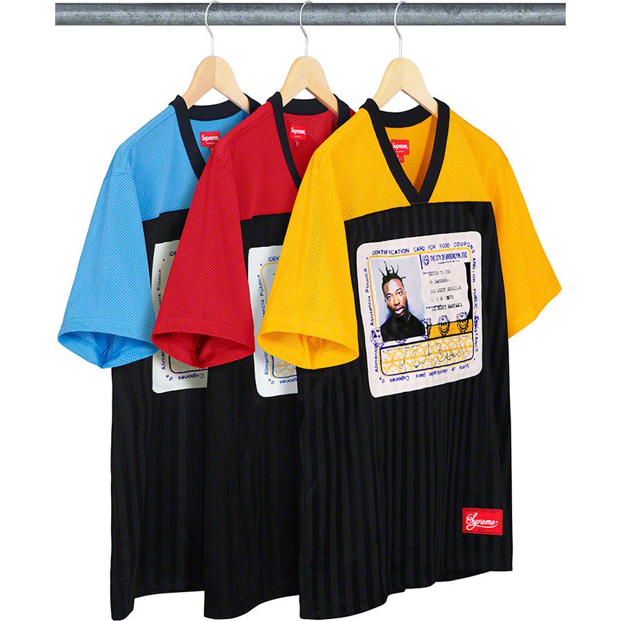 Supreme Ol' Dirty Bastard Football Top releasing on Week 16 for spring summer 2019