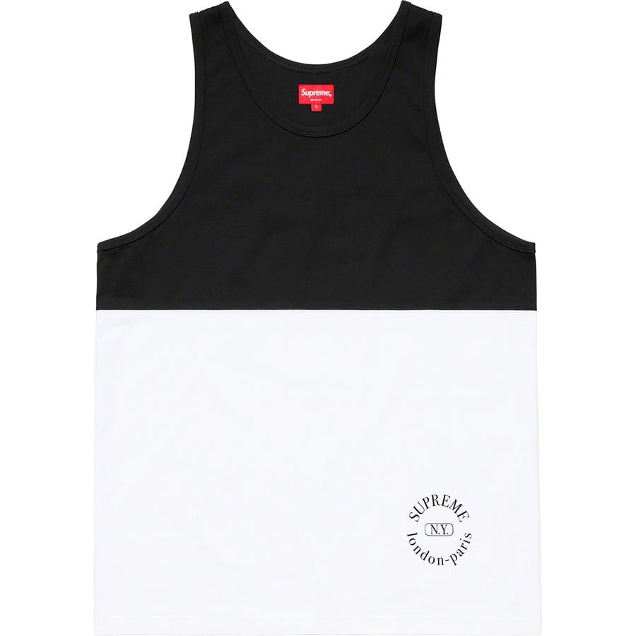 Details on Split Tank Top  from spring summer
                                                    2019 (Price is $78)