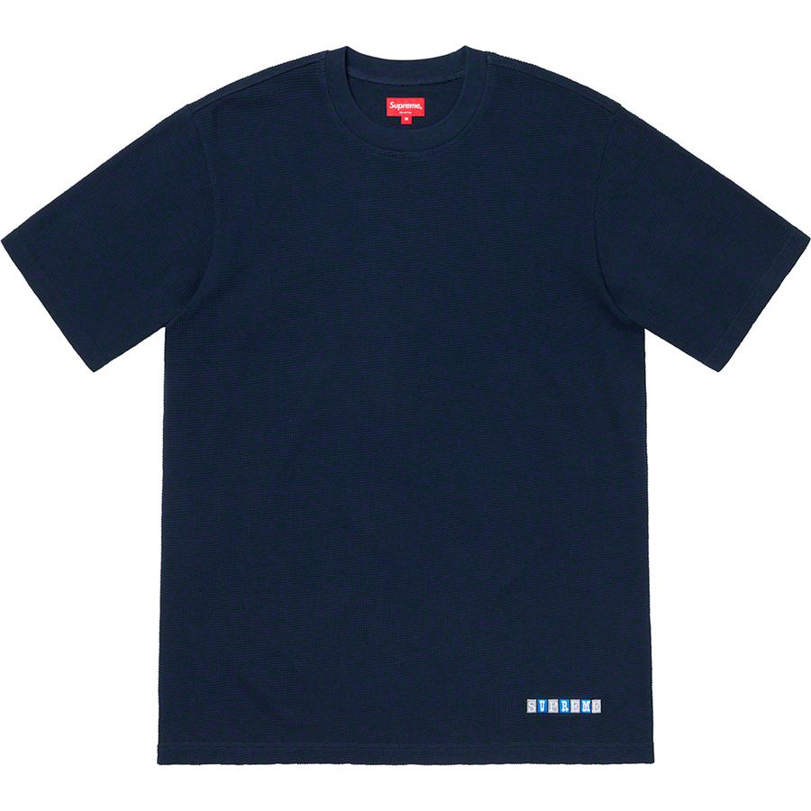 Supreme Waffle S S Top (SS19) - $78