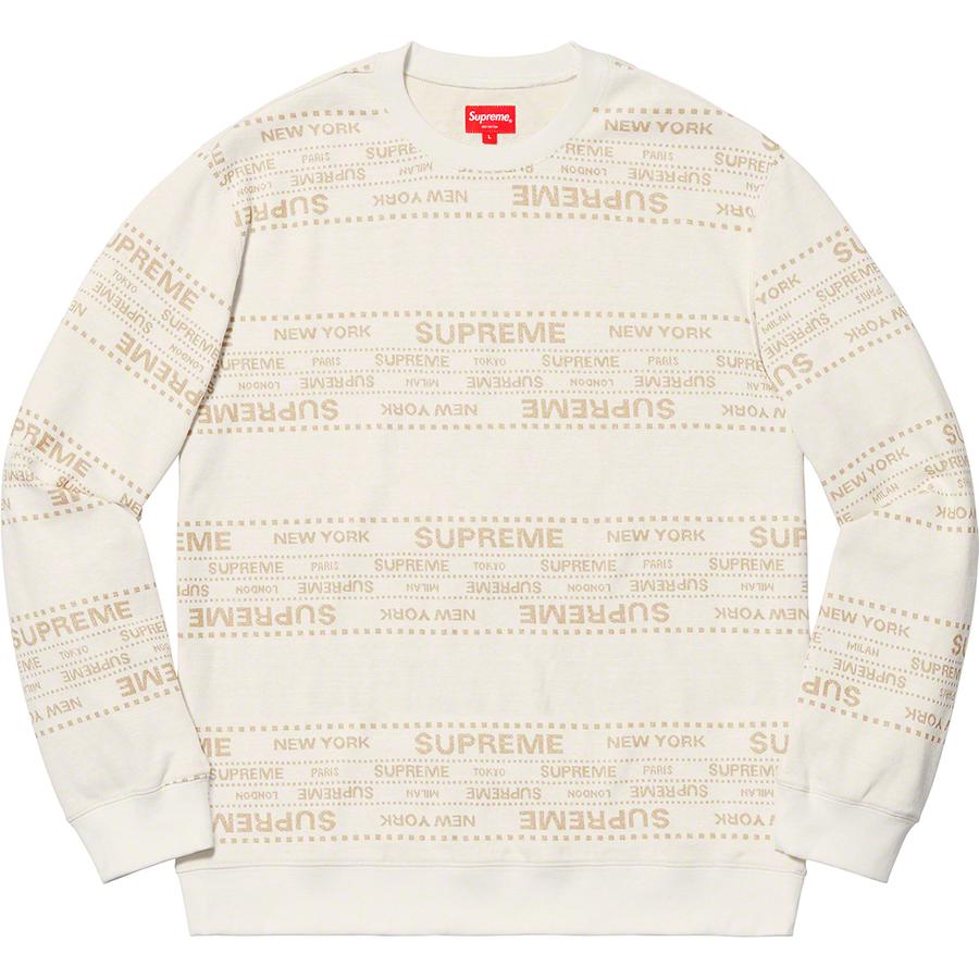 Details on Metallic Jacquard Crewneck  from spring summer
                                                    2019 (Price is $118)