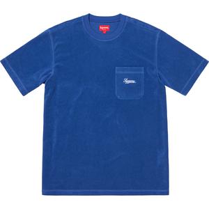 supreme terry pocket tee