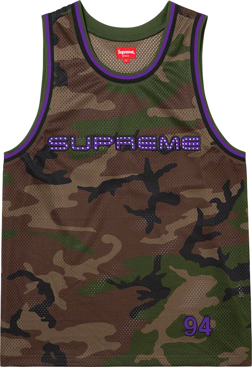 Rhinestone Basketball Jersey - spring summer 2019 - Supreme