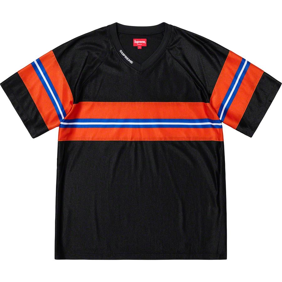 Supreme Dazzle Chest Stripe S S Top (SS19) - $98