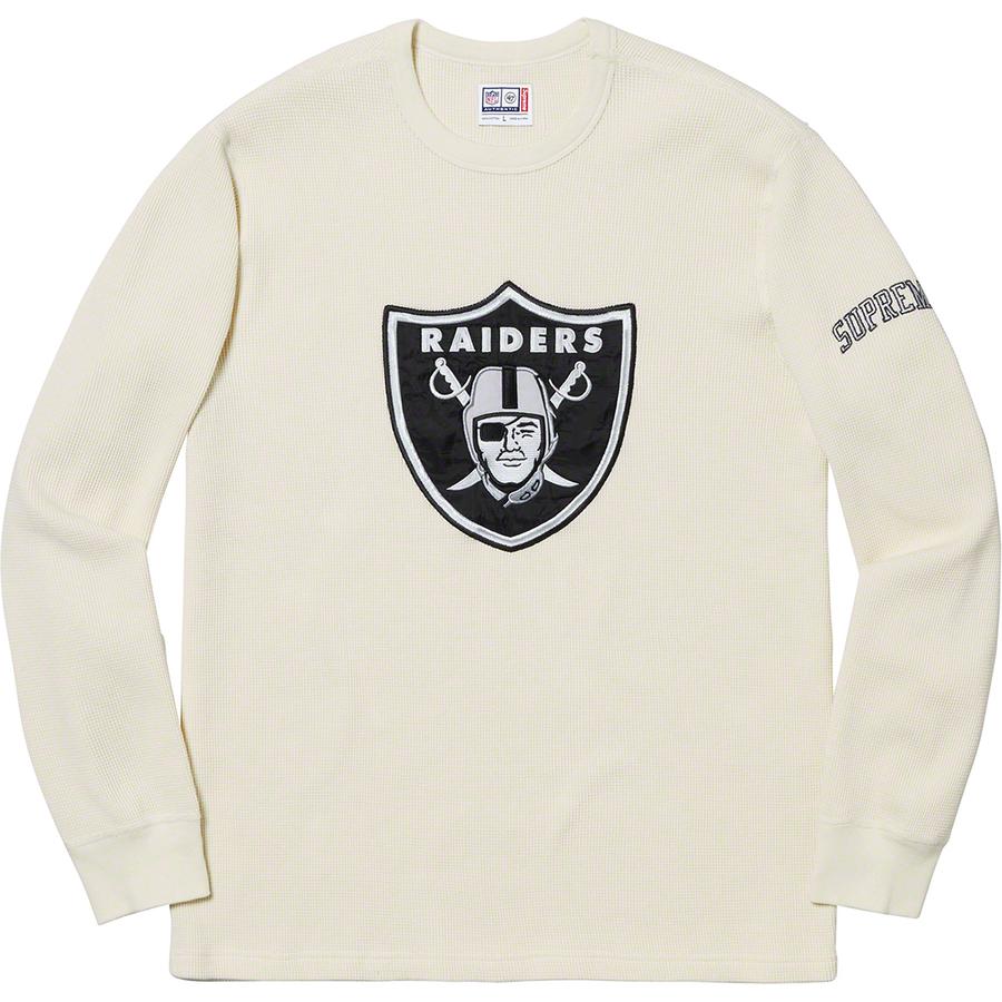 Details on Supreme NFL Raiders '47 Thermal  from spring summer
                                                    2019 (Price is $110)
