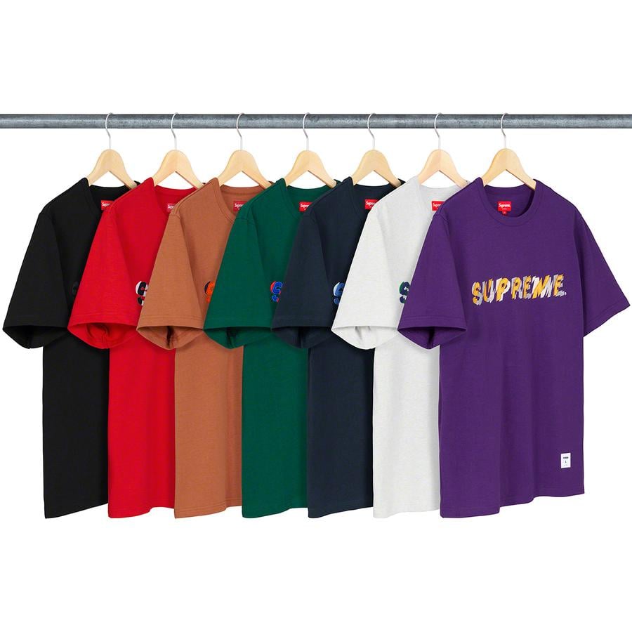 Supreme Shatter Tee releasing on Week 0 for spring summer 2019