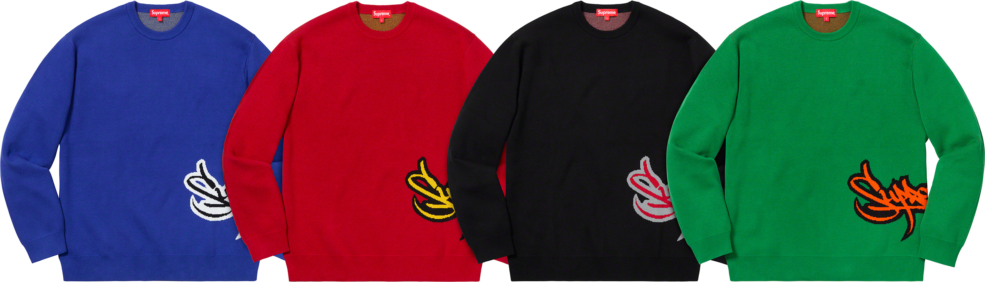 Tag Logo Sweater 19SS supreme シュプリーム - ニット/セーター