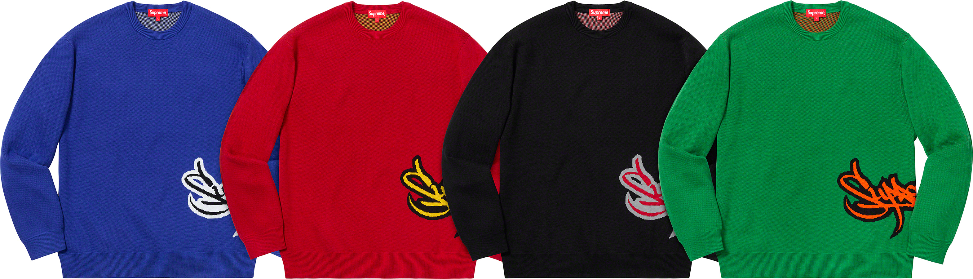 Tag Logo Sweater 19SS supreme シュプリーム