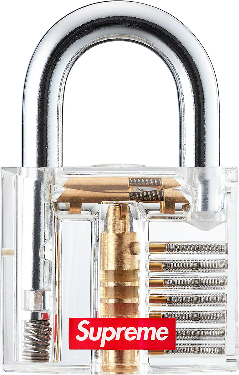 Details Supreme Transparent Lock 
