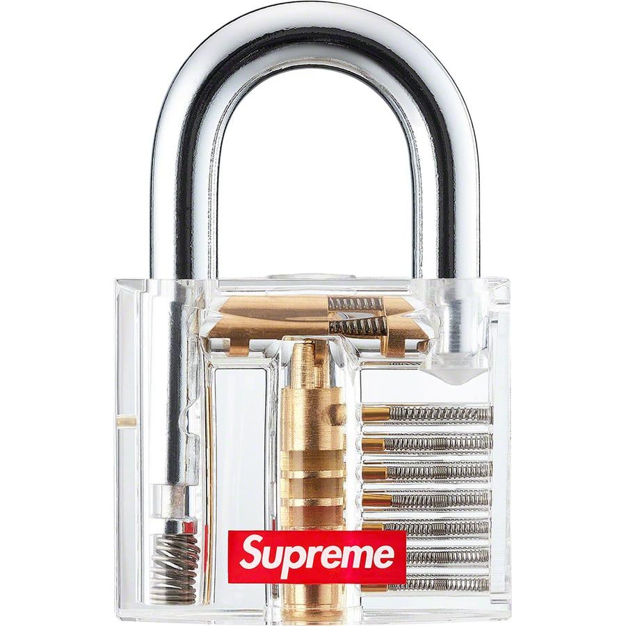 Supreme Transparent Lock for spring summer 20 season