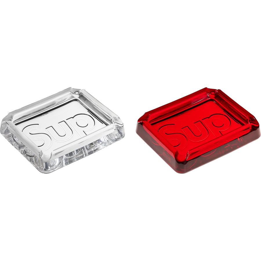 Details on Debossed Glass Ashtray from spring summer
                                            2020 (Price is $30)