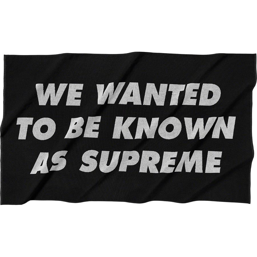 Details on Known As Towel  from spring summer
                                                    2020 (Price is $68)