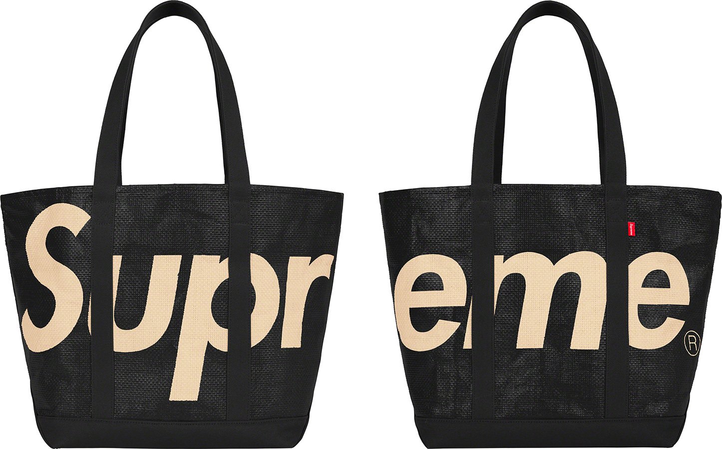 Supreme 20SS Raffia Tote Bag