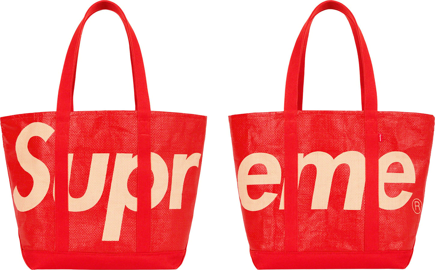 Supreme 20SS Raffia Tote Bag