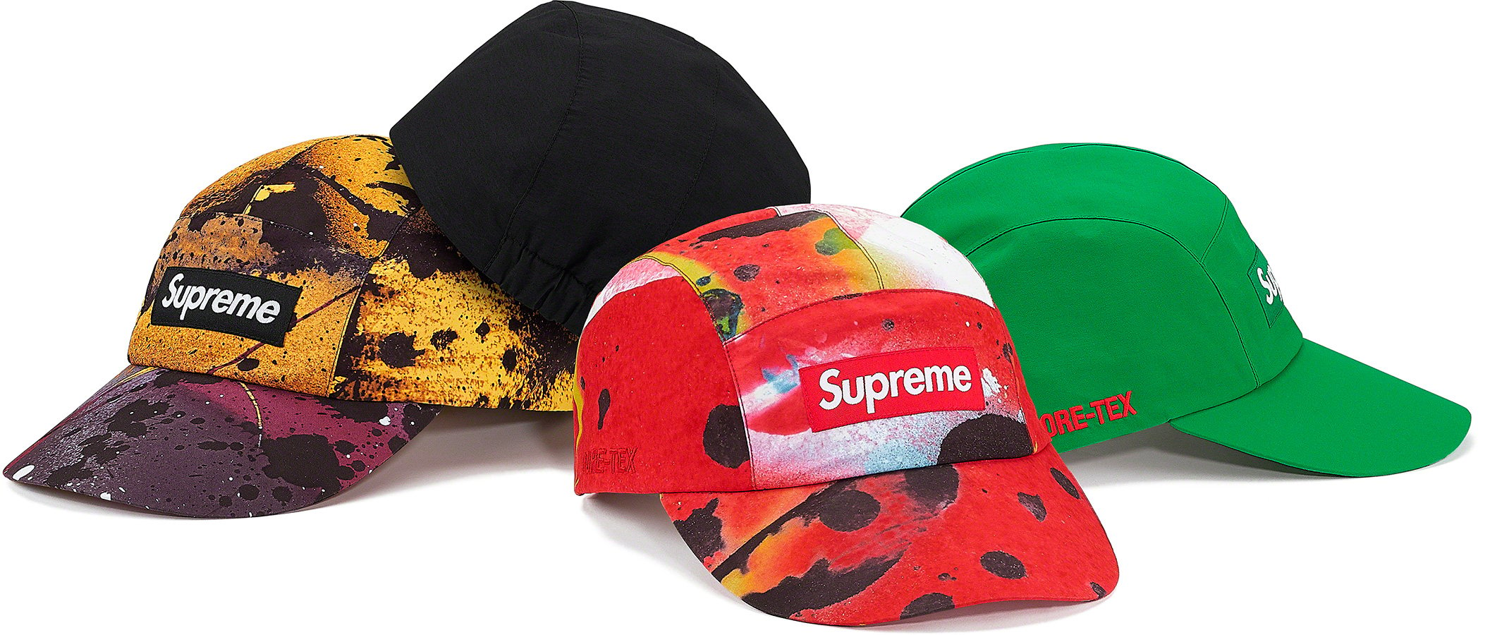 Supreme GORE-TEX Long Bill Camp Cap Rammellzee Red – THE FIX