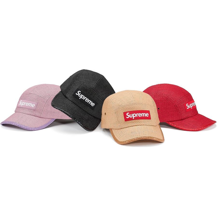 Supreme Raffia Camp Cap released during spring summer 20 season