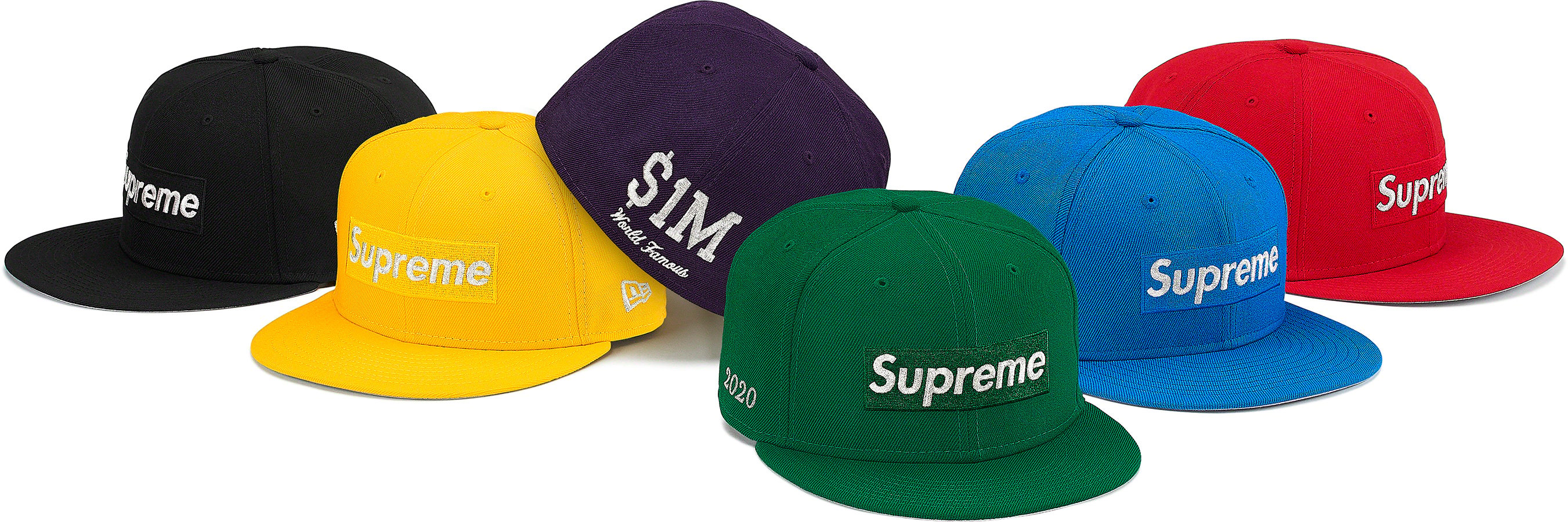 $1M Metallic Box Logo New Era - spring summer 2020 - Supreme