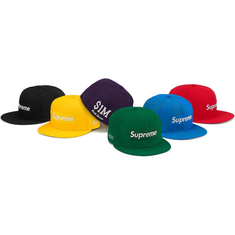 $1M Metallic Box Logo New Era - spring summer 2020 - Supreme