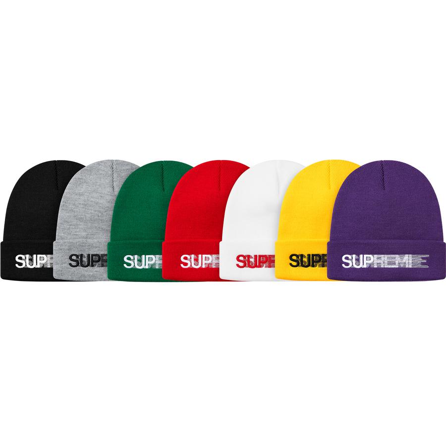 Details on Motion Logo Beanie from spring summer 2020 (Price is $36)