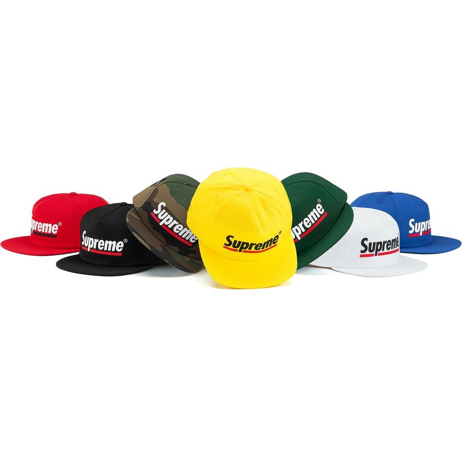 Supreme Underline 5-Panel released during spring summer 20 season