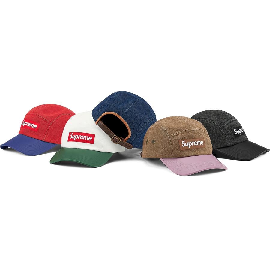 Supreme 2-Tone Denim Camp Cap for spring summer 20 season