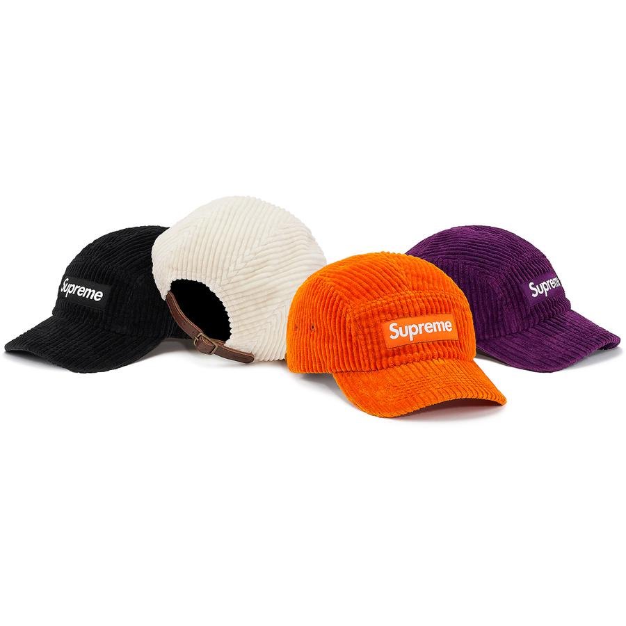 Supreme Wide Wale Corduroy Camp Cap releasing on Week 4 for spring summer 2020