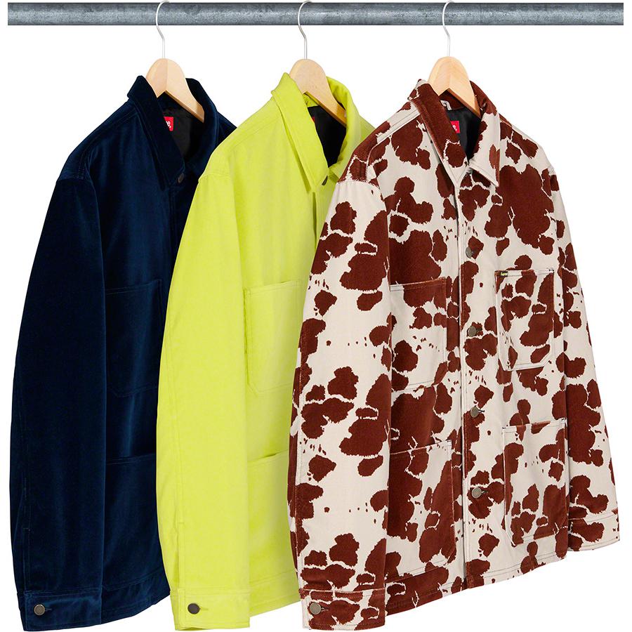Details on Velvet Chore Coat from spring summer 2020 (Price is $198)