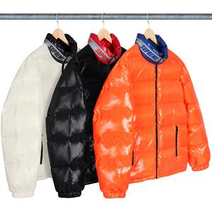 Shiny Reversible Puffy Jacket - spring summer 2020 - Supreme