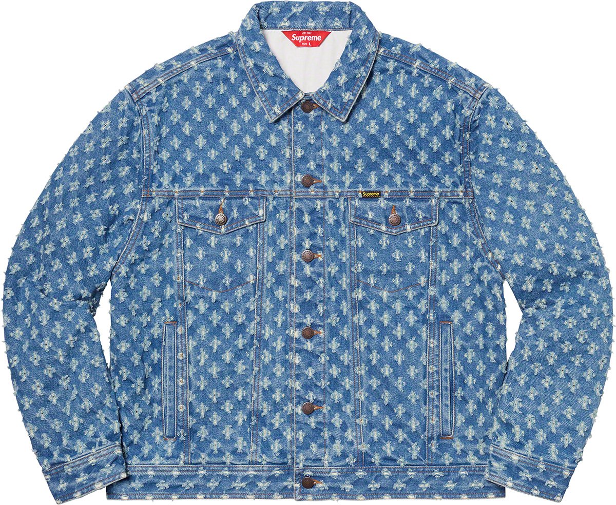 Hole Punch Denim Trucker Jacket - spring summer 2020 - Supreme