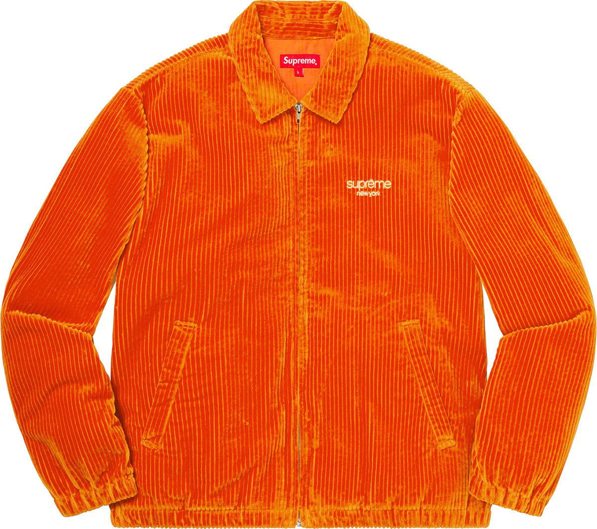 Wide Wale Corduroy Harrington Jacket - spring summer 2020 - Supreme