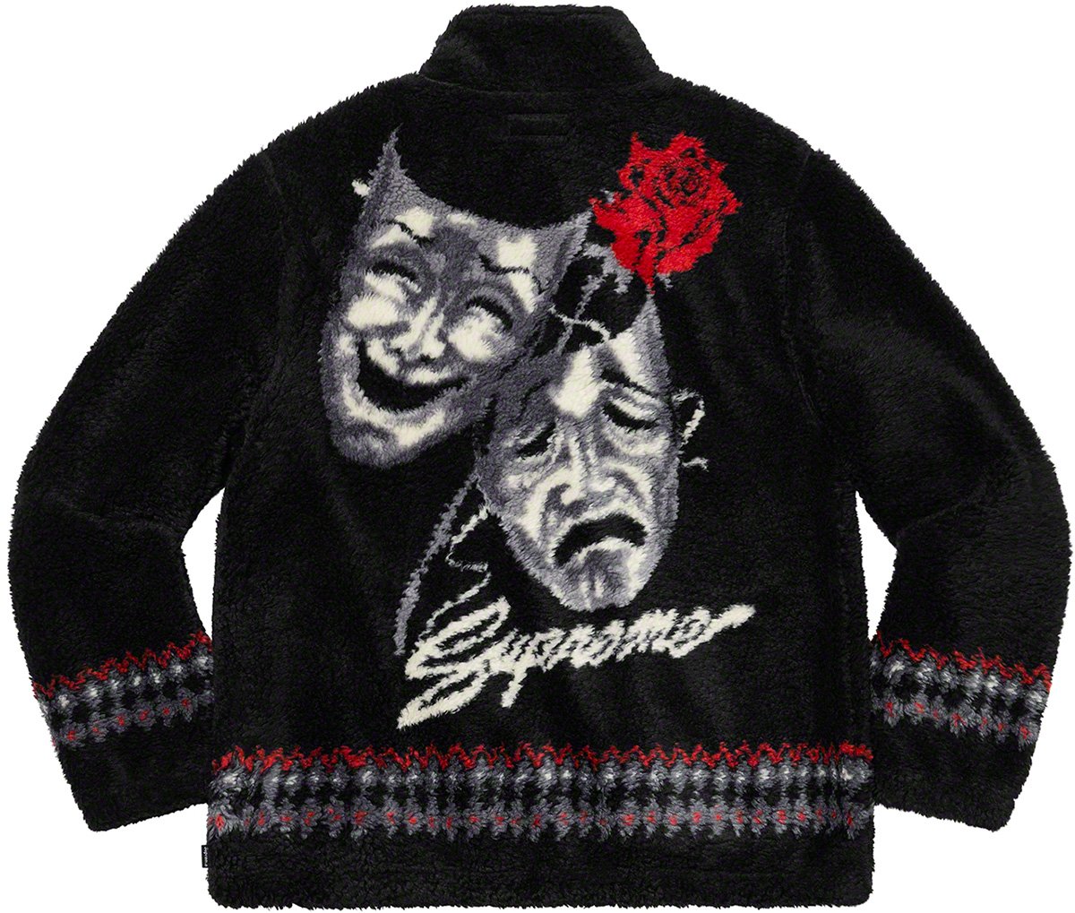 Drama Mask Fleece Jacket - spring summer 2020 - Supreme