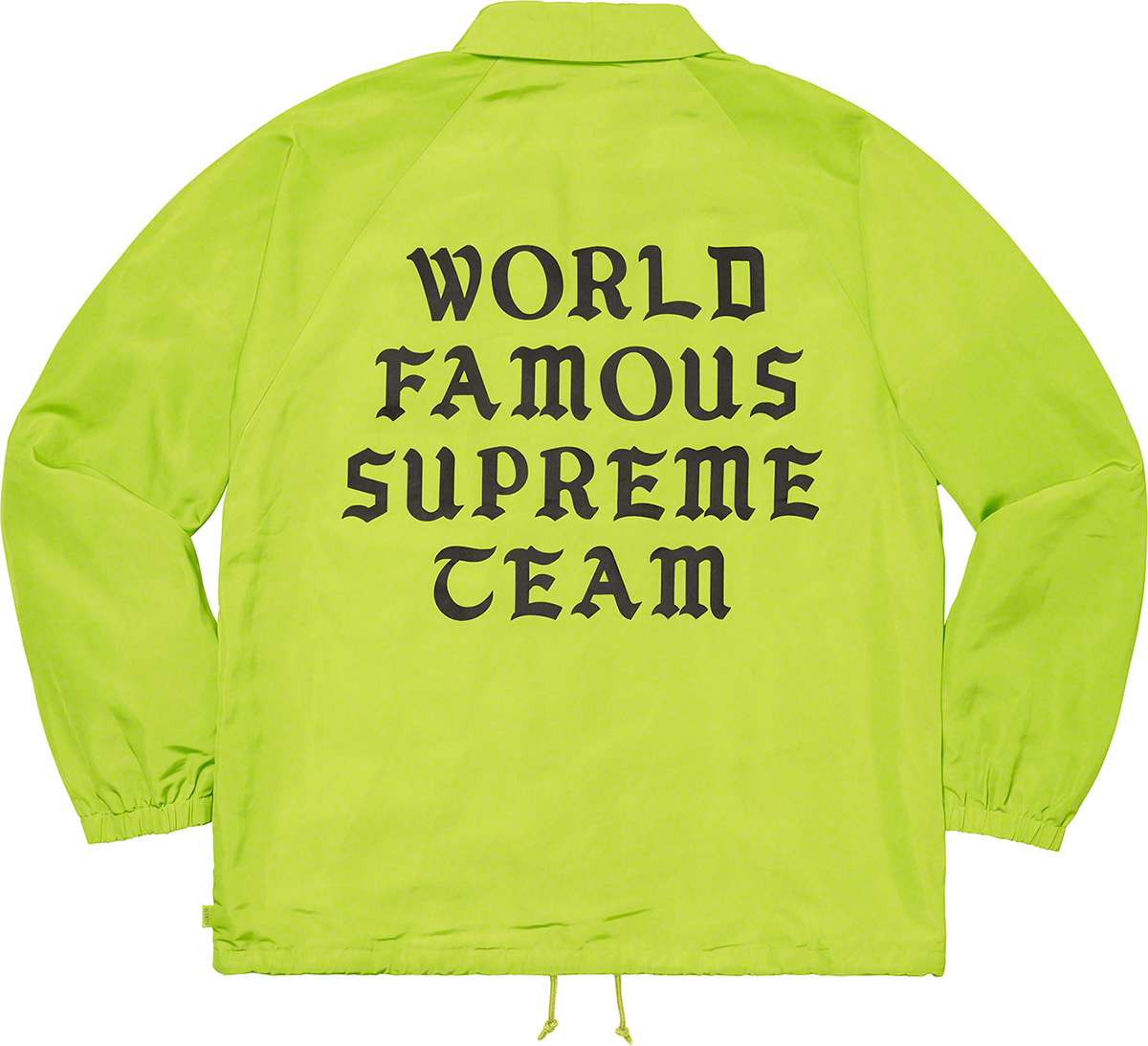 supreme world famous coaches jacket