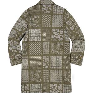 military trench coat supreme