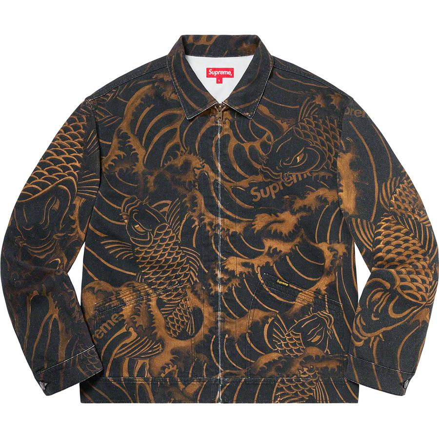 Supreme Waves Work Jacket (SS20) - $228