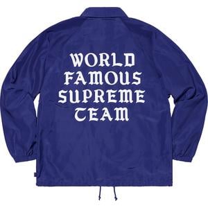 world famous supreme coach jacket