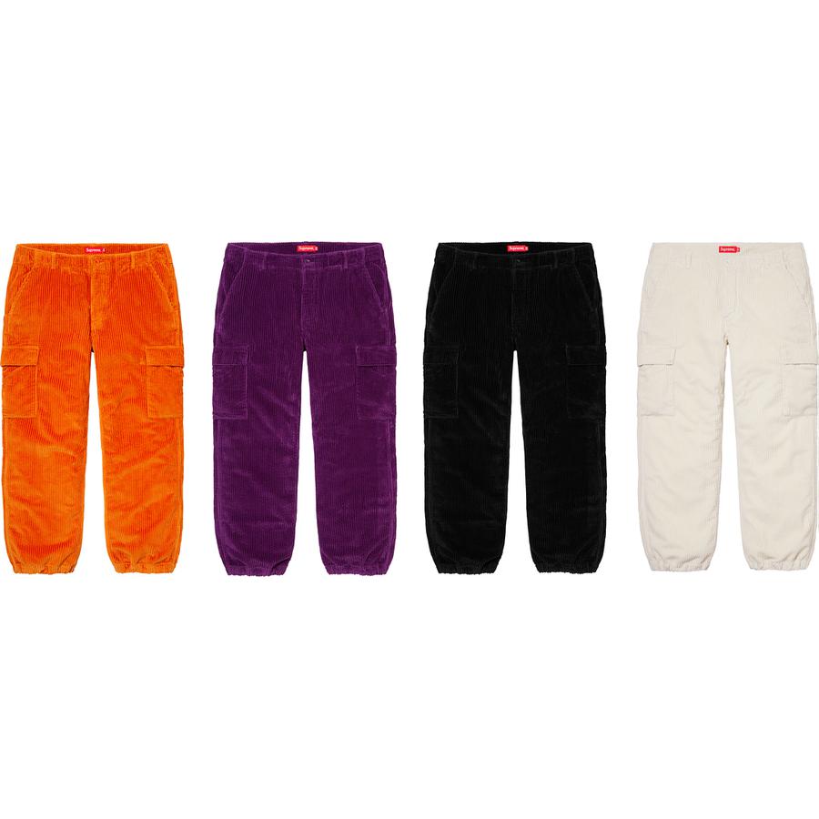 Supreme Wide Wale Corduroy Cargo Pant releasing on Week 11 for spring summer 20