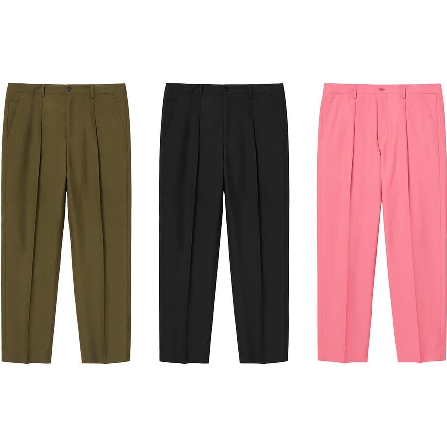 Supreme Pleated Trouser released during spring summer 20 season