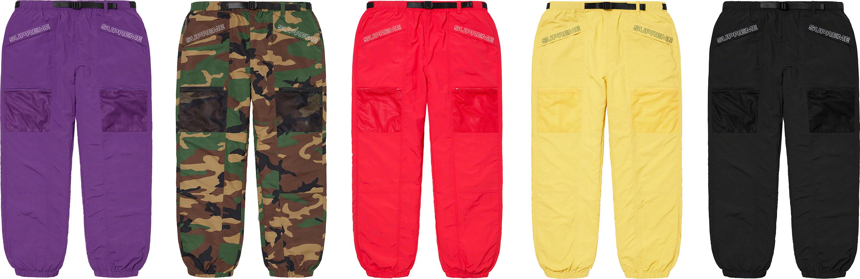 Supreme Utility Belted Pant L Black-