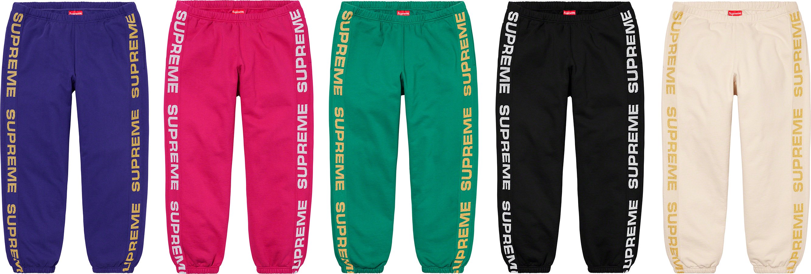 supreme metallic rib sweatpant - その他