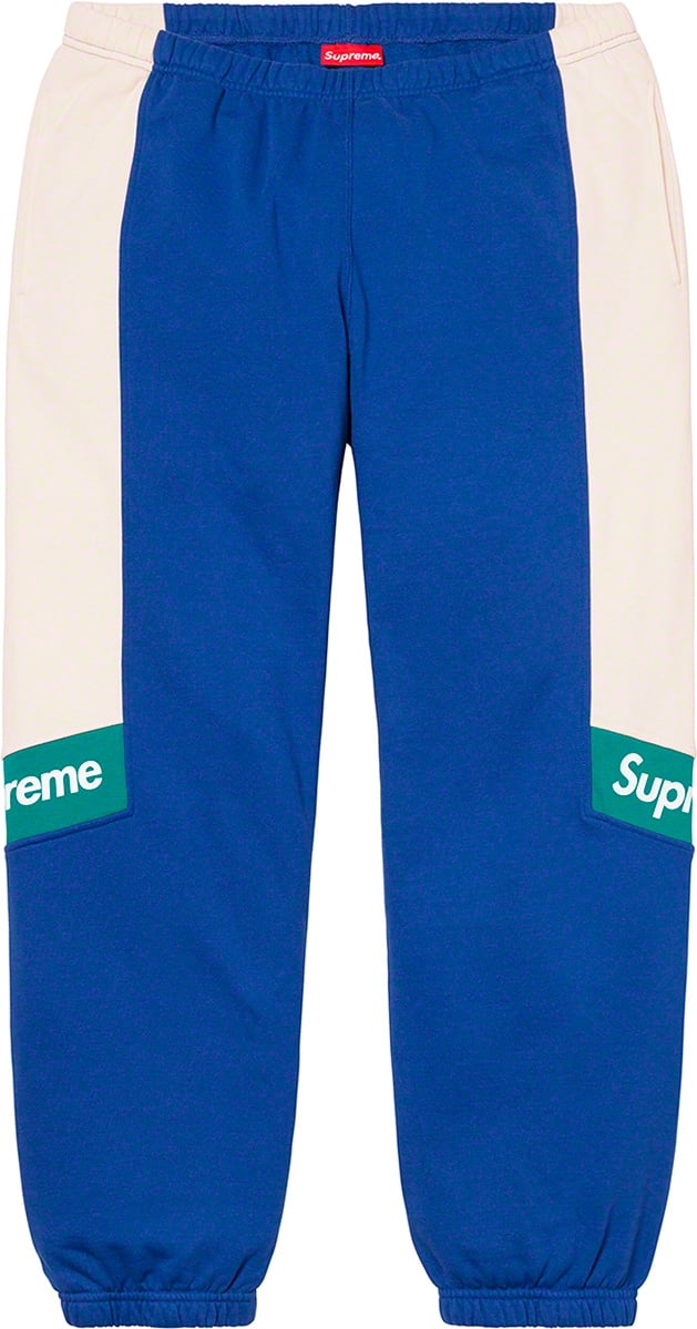 専用Supreme Color Blocked Sweatpant