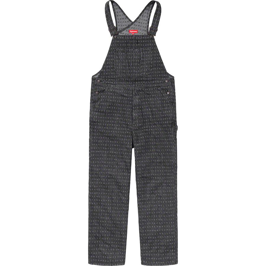 Details on Jacquard Logos Denim Overalls  from spring summer
                                                    2020 (Price is $198)