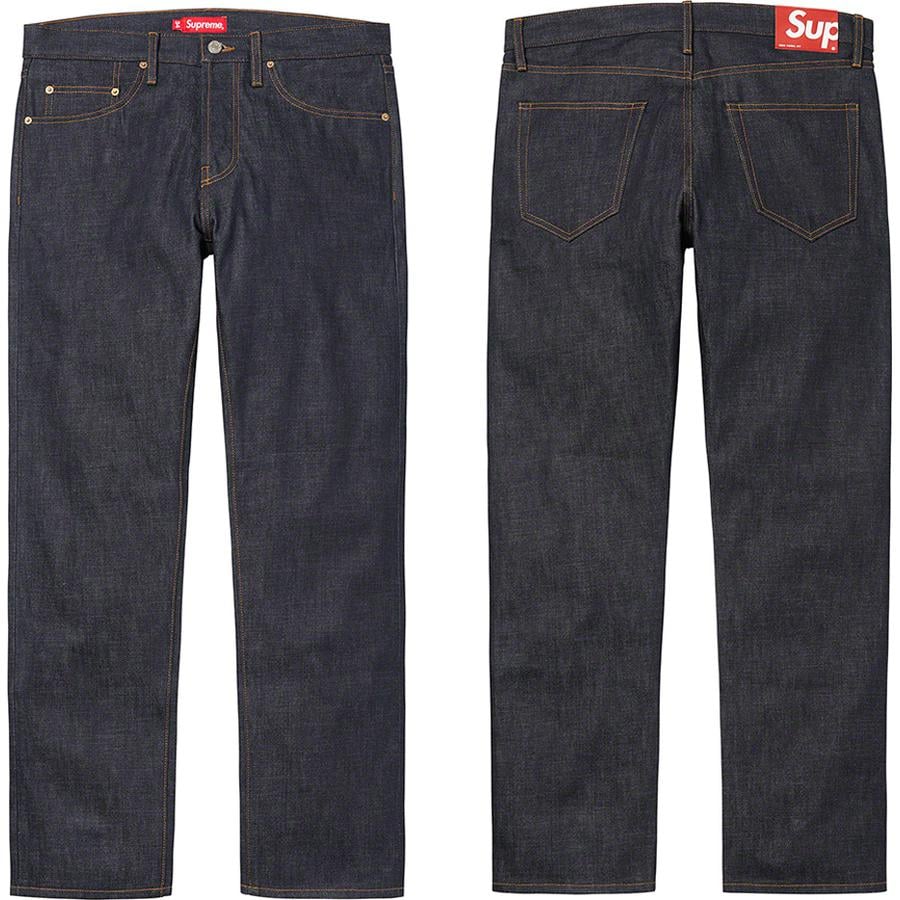 Supreme Rigid Slim Jean releasing on Week 1 for spring summer 2020