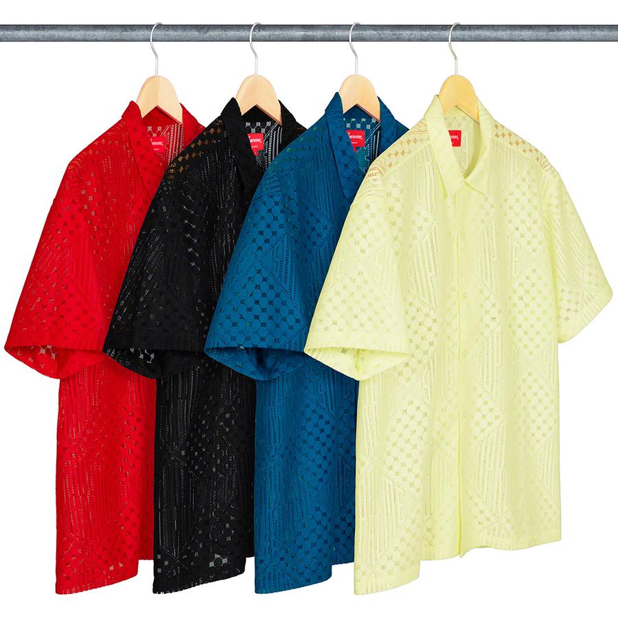 Supreme Lace S S Shirt released during spring summer 20 season
