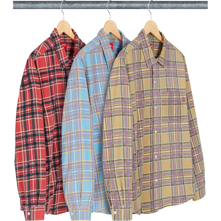 カテゴリ Supreme - Supreme Printed Plaid Shirttan Mの通販 by カガヤク's shop