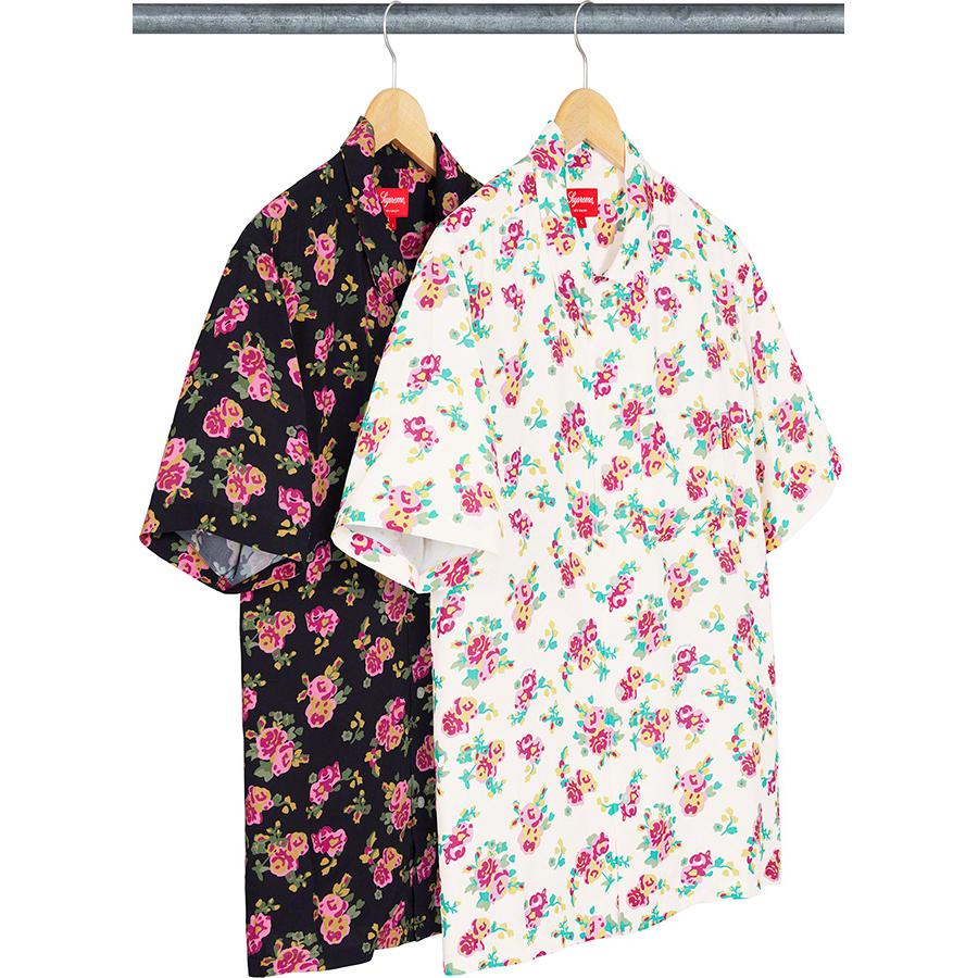 Supreme Floral Rayon S S Shirt released during spring summer 20 season