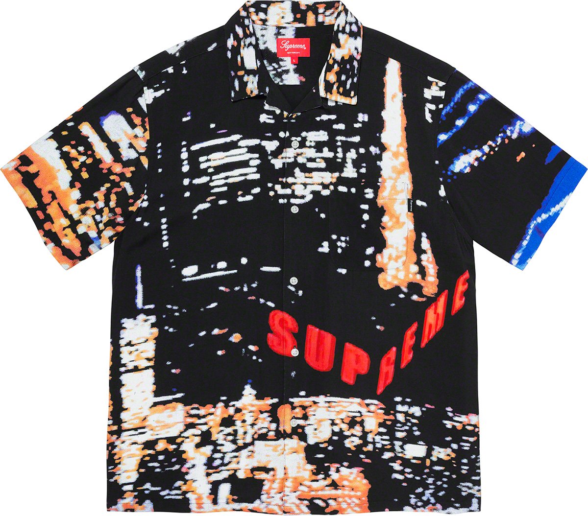 City Lights Rayon S S Shirt - spring summer 2020 - Supreme