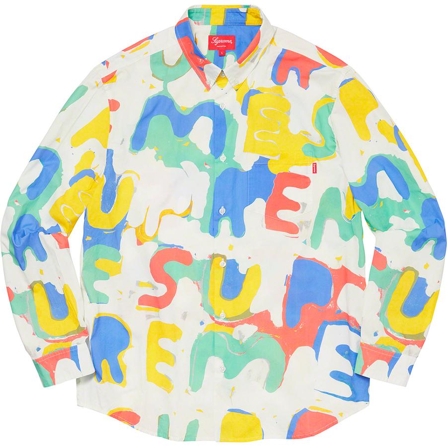 Details on Painted Logo Shirt  from spring summer
                                                    2020 (Price is $138)