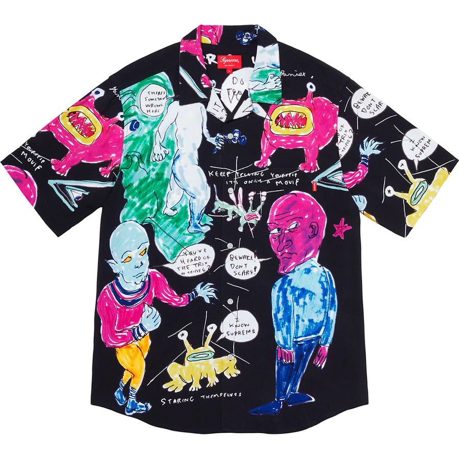 Details on Daniel Johnston Rayon S S Shirt  from spring summer
                                                    2020 (Price is $148)
